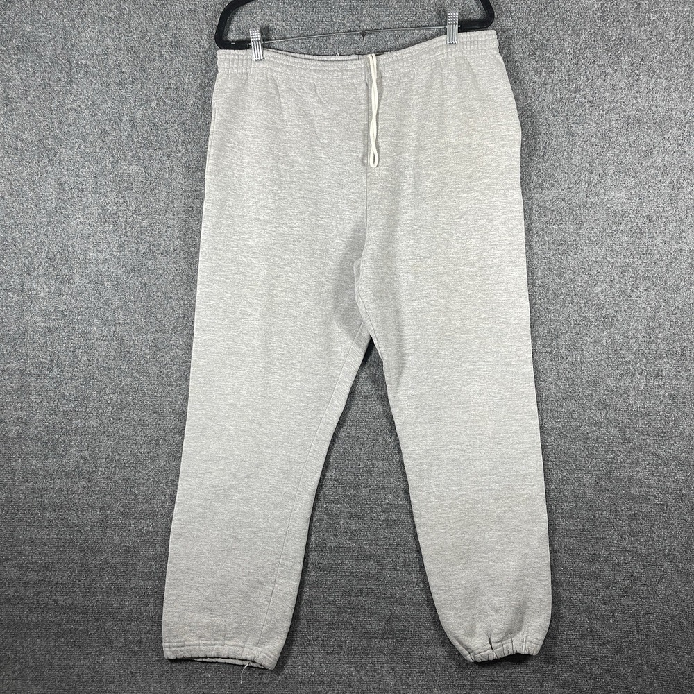 Vintage Y2K Russell Athletic Sweatpants Joggers Gray Mens Size Large #2068